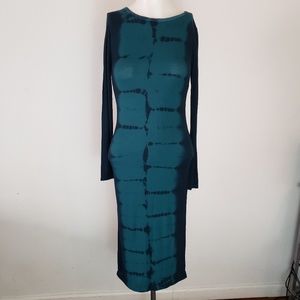 Young Fabulous & Broke Tie Dye Maxi Dress Small